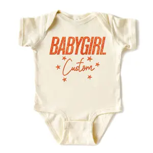 (100% Cotton) Custom Babygirl Baby onesie, Funny Baby Onesie