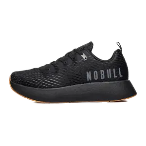 NOBULL Men's Journey Shoe in Black Gum - Breathable Running Shoe, Comfortable Walking Sneaker, Cushioned Runner