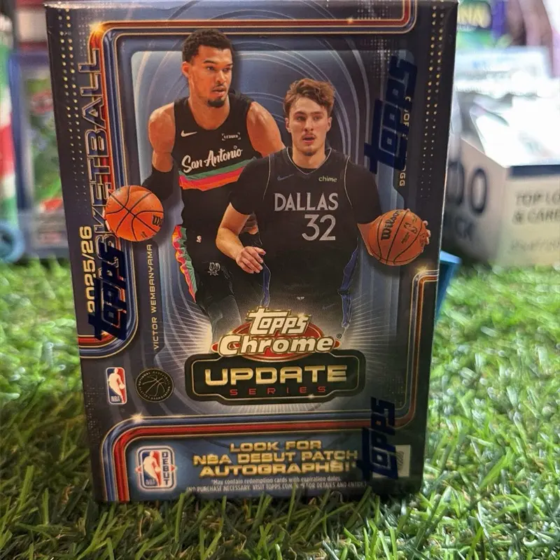 Sealed 2025/26 Topps Chrome Update Series Basketball Blaster