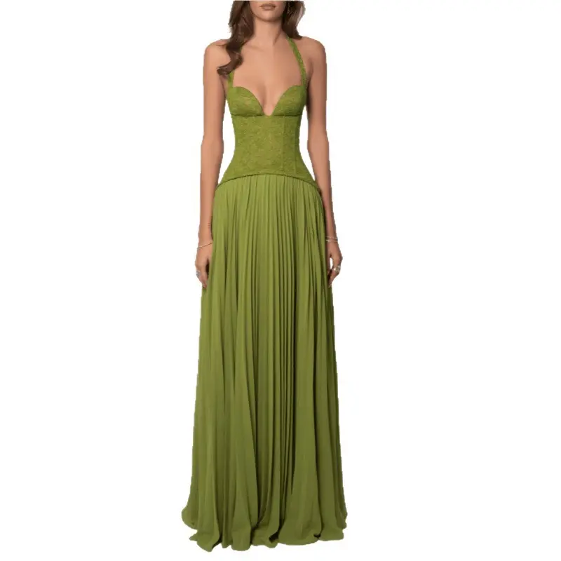 bright green bridesmaid dress - TikTok Shop