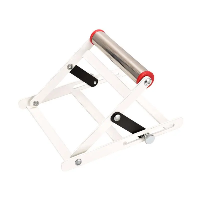 Portable Adjustable Cutting Machine Support Frame for Woodworking, Height Adjustable Stainless Steel Material, Multi-Functional Foldable Design