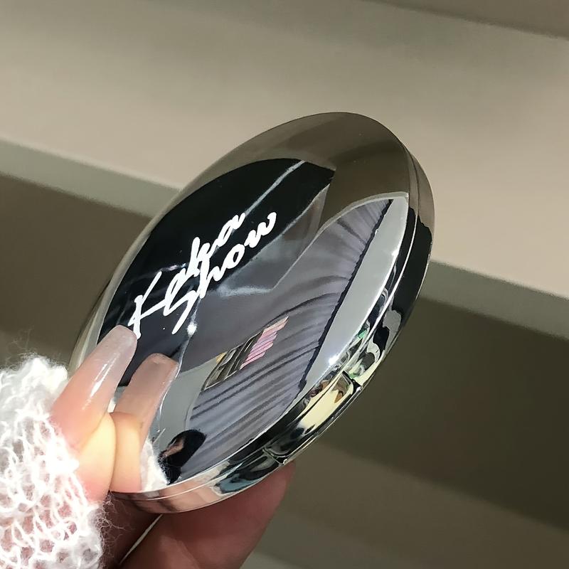 3 Piece Set Single Color Highlighter Disc Rose Gold Round Powder Box Diamond Flash Pearlescent Glow Long-lasting Non-smudged Face And Eye Glitter Cream Bronzer Makeup Cosmetic makeup for halloween korean makeup bronzer！