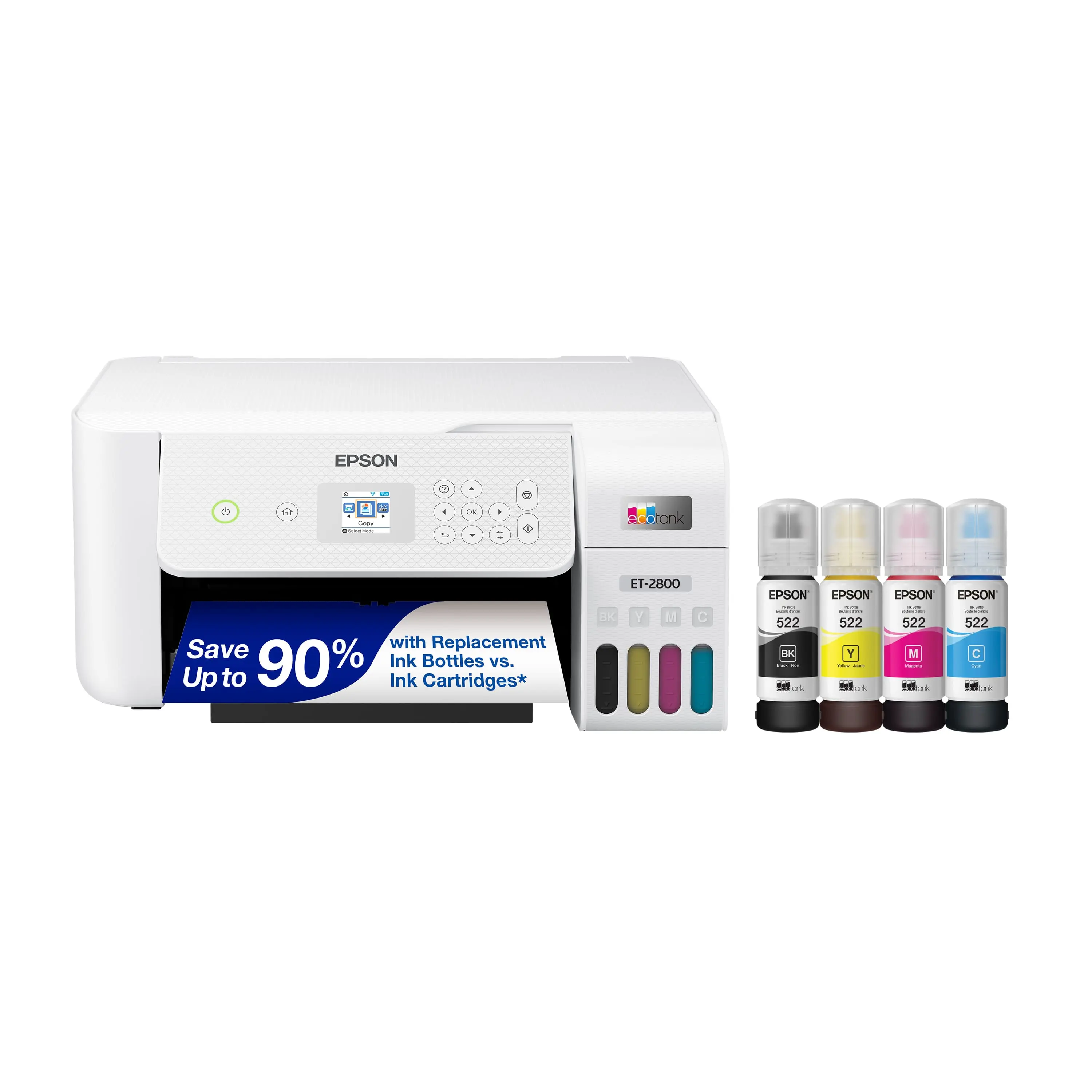 EcoTank ET-2800 Wireless All-in-One Supertank Inkjet Printer