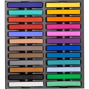 Soft Pastel for Artists, 24 count  Colors Chalk Sticks -  Pastel Art Supplies for Drawing, Blending, and Shading - Ideal for Adults and Beginners