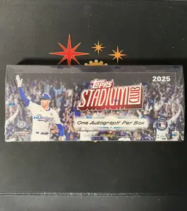 2025 Topps Stadium Club Baseball Hobby Box