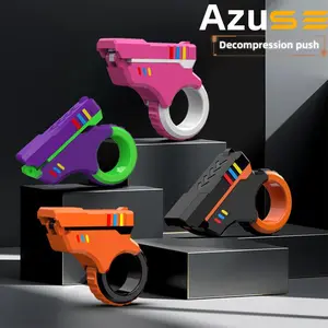 Fidget Toy Gadget Novelty Toy Stress Relief Relax EDC Gyro Finger Toy Ring Fingertip ASMR ADHD Decompression Squeeze Portable