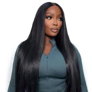 ZLIKE 30 Inch Straight Human Hair Wig | 300% Density Full & Thick |  Luxury 13x6 Lace Front Glueless Wig | Premium Virgin Human Hair