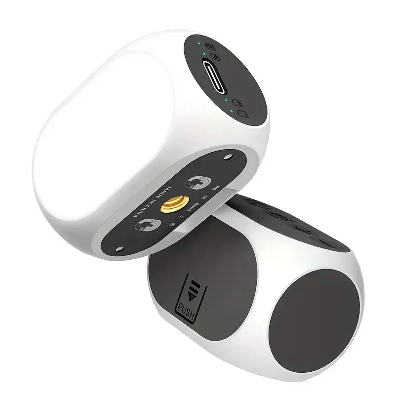 Light And Shadow Master Mobile Phone Gimbal Fill Light XJ-97 Special Mini Portable Magnetic Fill Light Compatible With DJI 360° Rotating Dimming Three-speed Color Temperature Adjustment Universal For Mobile Phones