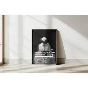 PARTYNEXTDOOR 2 Album Art Poster: R&B Hip-Hop Music Print | Wall Decor |Room Decor