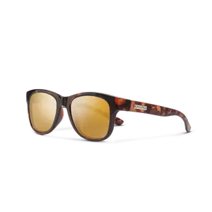 Suncloud Sunglasses Tortoise + Polarized Sienna Mirror Lens