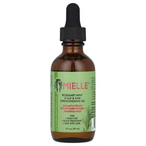 Mielle Scalp & Hair Strengthening Oil, Rosemary Mint, 2 fl oz (59 ml)