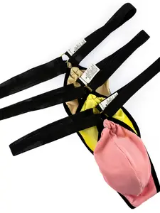 Men's High Elasticity Low Waist Thong Panties, Sexy Colorblock Design, Comfortable Breathable, Perfect for Casual Dates, Gift for Boyfriend/husband, Underwear