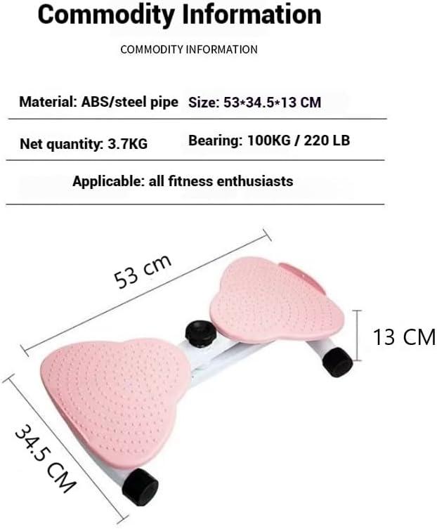 Home Gym Ab Waist Twister 300lbs Weight Capacity Silent Anti Slip Twist Board Core Training Waist Platform Indoor Fitness Essential Exercise Tool