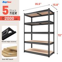 5 Tier-35.5"W*15.8"D*72"H