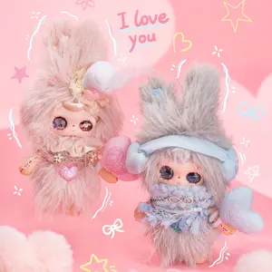 QIQI-Yuna Limited Edition Blister Card Plush MysteryBoxes Bag Pendant Bunny Plush Dolls Soft Collectibles