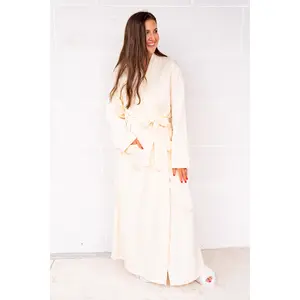 The Buckley Cloud Robe in Ivory