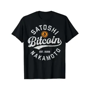 Satoshi Nakamoto Bitcoin' T-Shirt – Vintage Crypto Graphic Tee