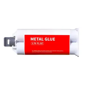 Metal Glue,Heavy Duty Welding,Epoxy Glue,Exhaust Leak RepairCar Automotive for Body Filler Puttyfor PlasticsMetalsStainless SteelAluminumIron1.76 oz