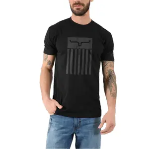 Kimes Ranch® Men's Black Cody Logo Print T-Shirt, MSH0000063-BK001