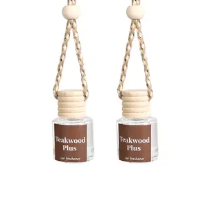 2 Pack Car Essential Oil Diffuser, Hanging Car Air Freshener, Interior Accessories for Home and Office, Car Aromatherapy Diffuser, Car Interior Diffusers, Car Fragrance