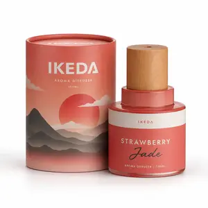 100ml Strawberry Jade Aroma Diffuser, Compact Home and Car Fragrance Diffuser for Bedroom, Bathroom and Small Spaces