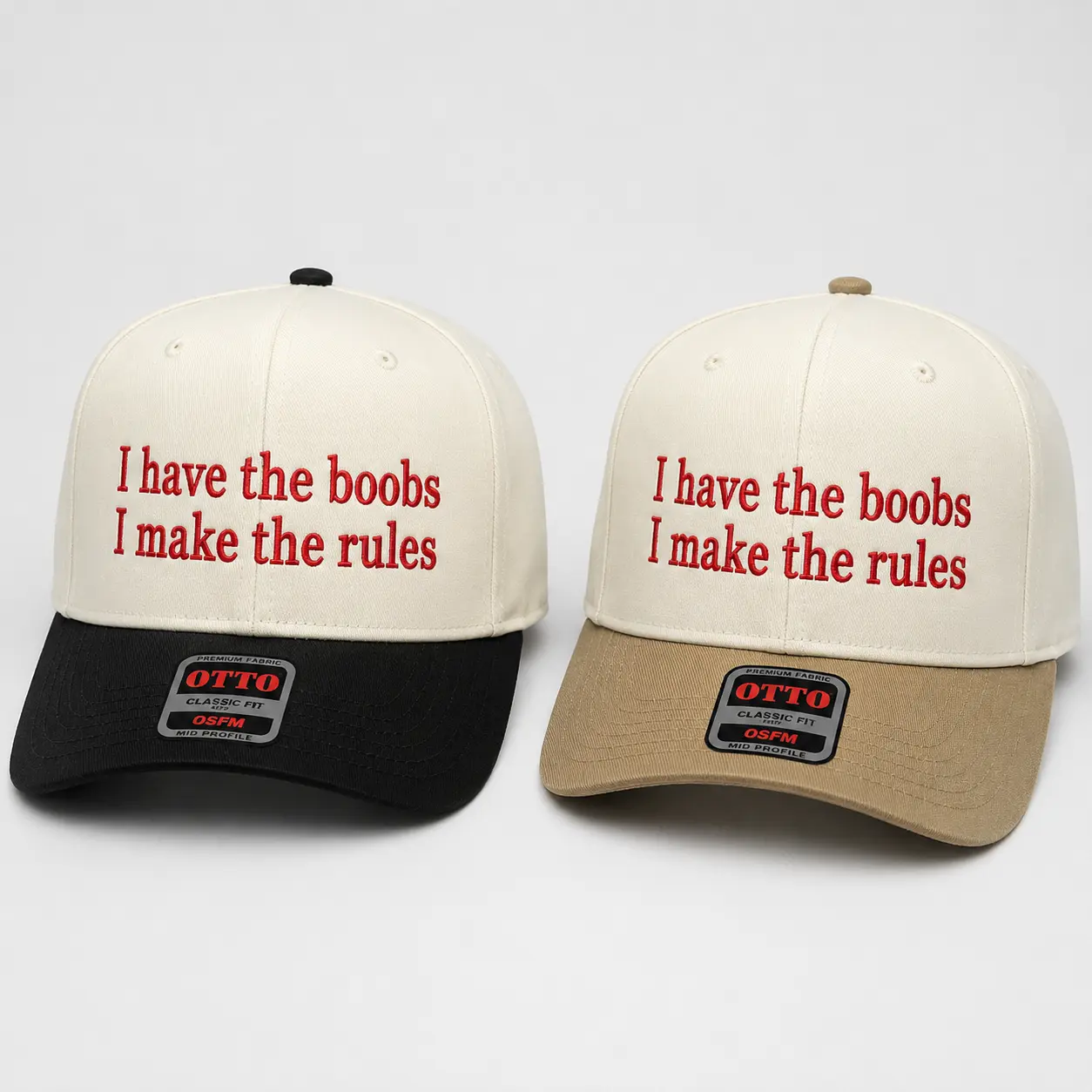 Funny Women Humor Quote OTTO Trucker Hat, Sassy Statement Cap, Bold Feminine Graphic Hat, Trendy Casual Quote Hat, Gift for Her, Bestie Gift, Playful Everyday Fashion Cap