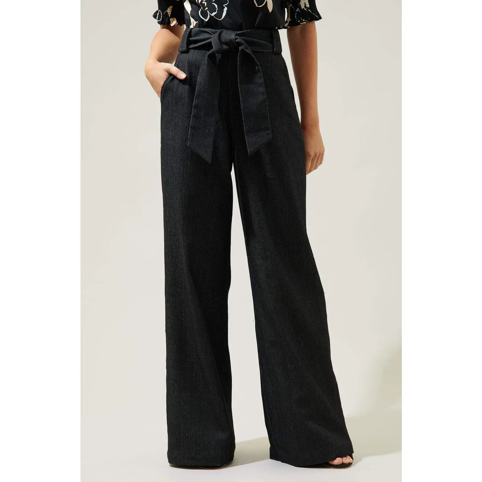 Maverick Denim Wide Leg Pants