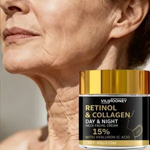 Instant Lifting Cream with Retinol and Collagen, Firming Smooth Face and Neck Moisturizer, Lightweight Non-Greasy Hydrating Formula, Suitable for All Skin Types Balm