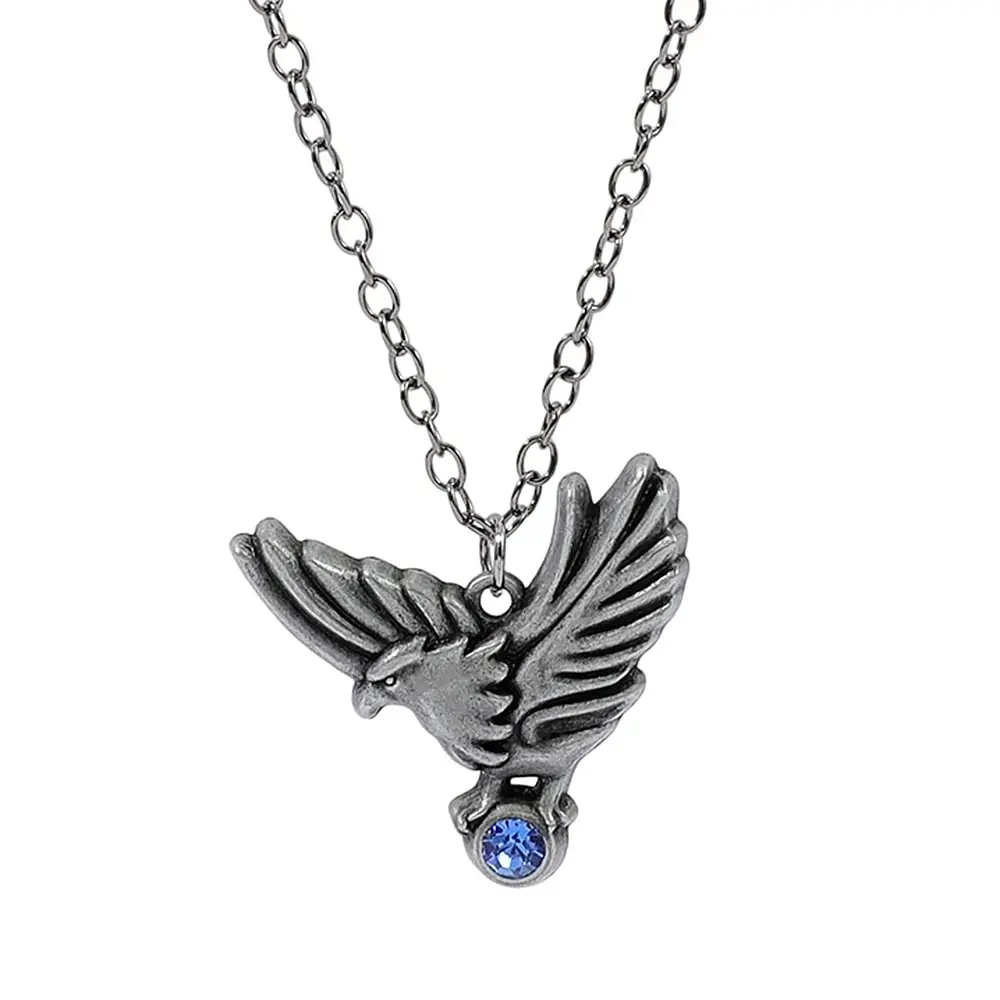 Popular Game Eagle Pendant Necklace, Metal Chain, Vintage Design, Men's Charm Necklace, Gift Suitable for Fans
