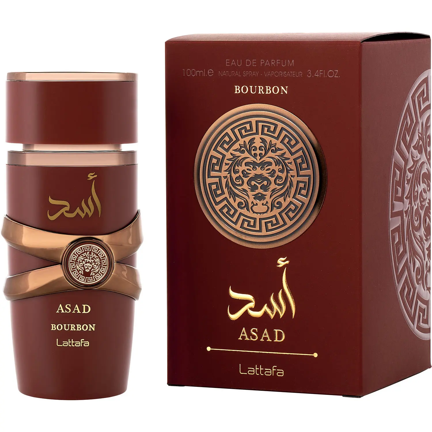 Lattafa Asad Bourbon By Lattafa Eau De Parfum For Men