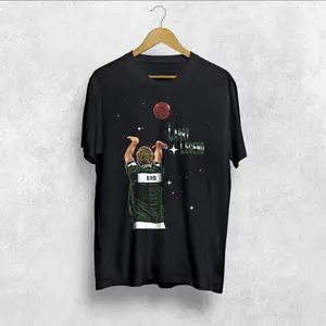 Larry Bird Vintage 90s T-Shirt, Gift for Woman and Man Unisex T-Shirt, Graphic Streetwear T-Shirt