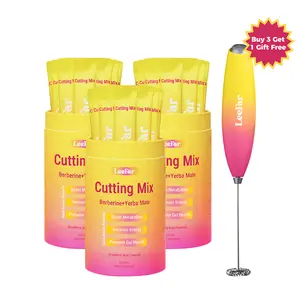 【Buy 3 Get 1 Gift Free】-LeeFar Cutting Drink Mix –| Strawberry Açaí Flavor – 30 Servings