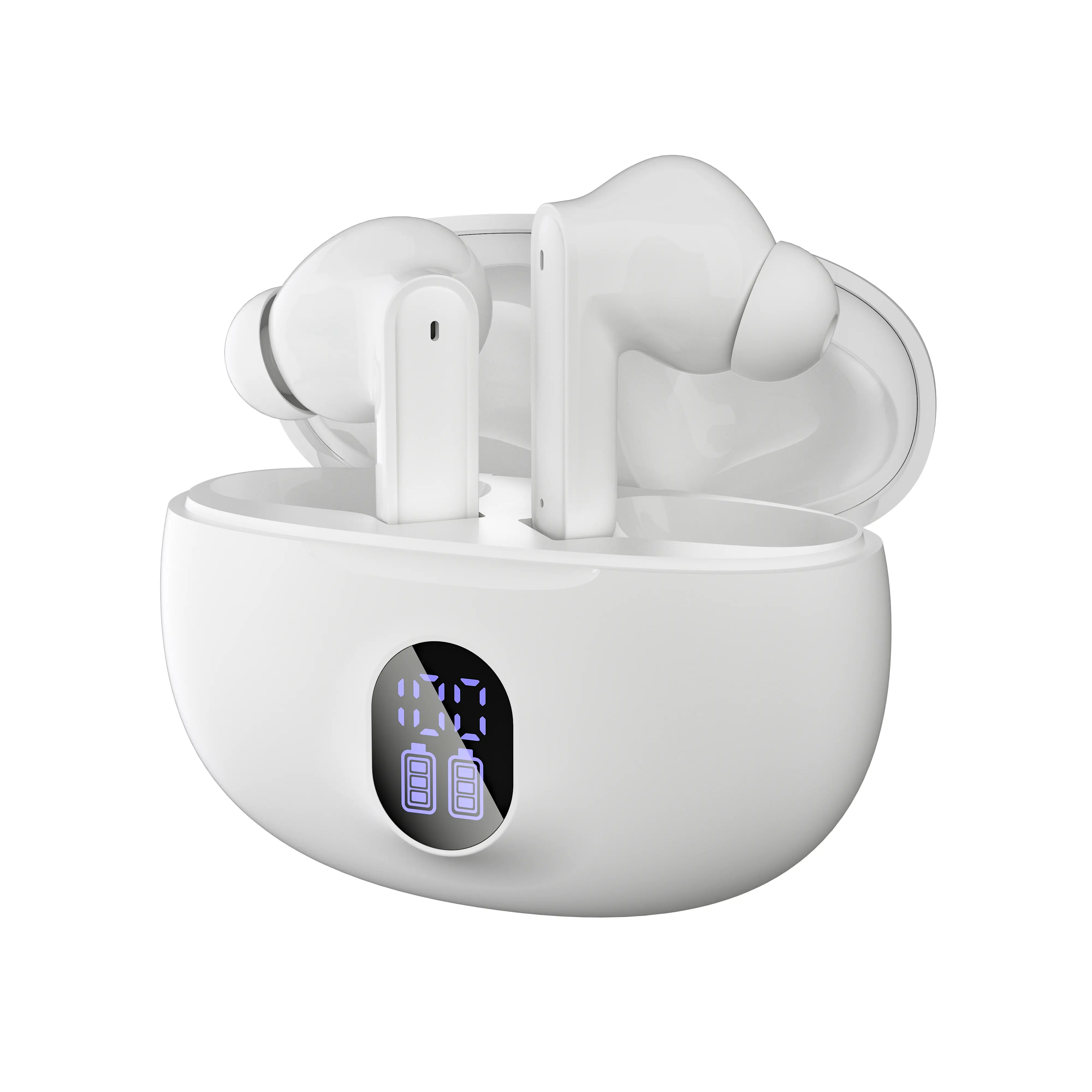TEMPOMIND  W895 Bluetooth -compatible Wireless Earbuds  Black/White Colors Suitable for daily use