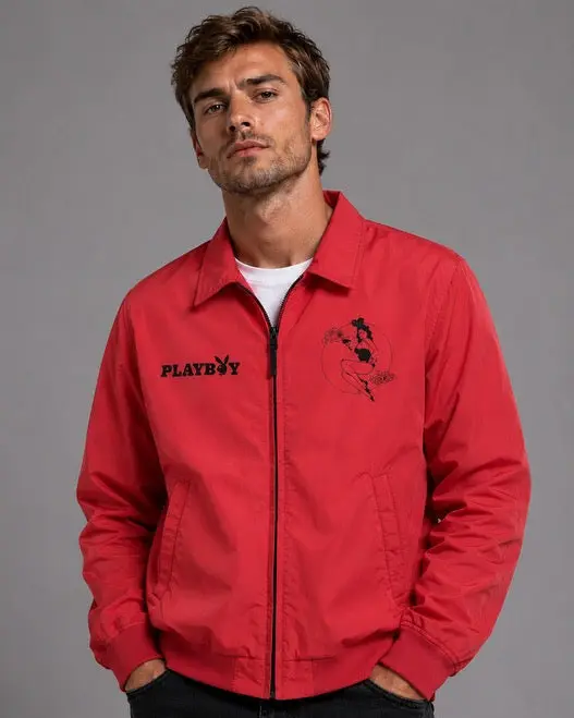 Playboy Moonlit Bunny Windbreaker