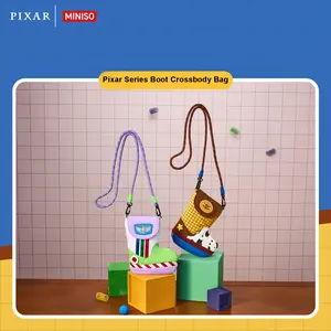 MINISO Toy Story Boot Shaped Crossbody Bag. Classic Woody And Buzz Lightyear Character Design, Compact Portable Size, Fashionable Match For Daily Outfit. Cute Cartoon Shoulder Bag And Ideal Gift For Toy Story Fans, deals for you days