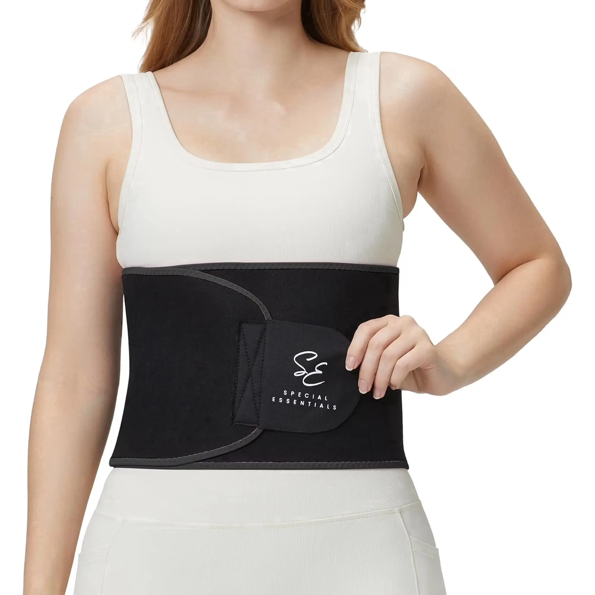 Special Essentials Waist Trainer for Women & Men Sweat Band Waist Trimmer for Training & Workouts