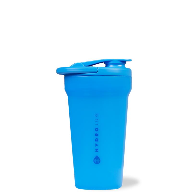 HydroJug 20 oz Noiseless Shaker Bottle – 100% Leakproof Shaker Cup for Protein Mixes, Pre-Workout & Supplement Shakes