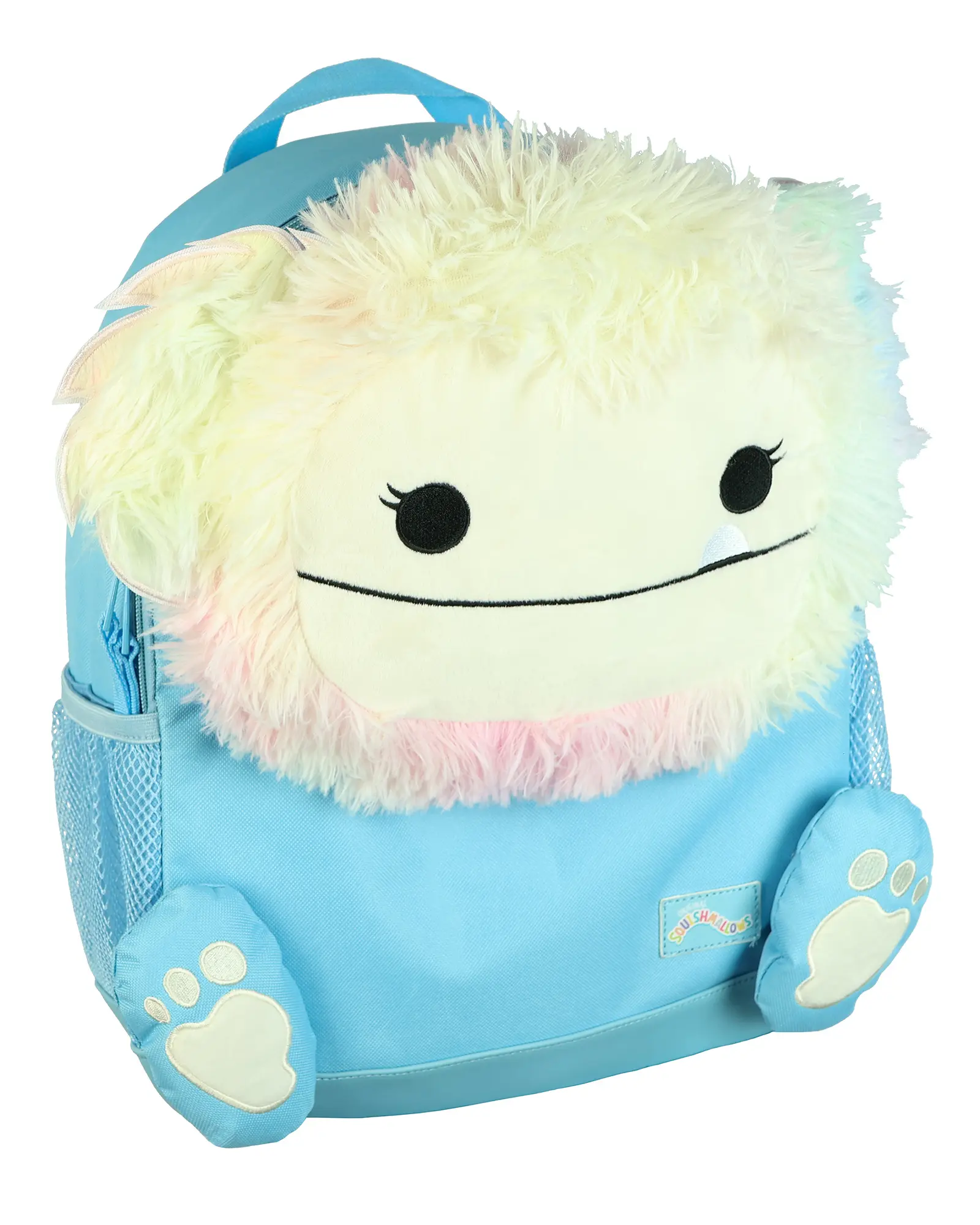 Squishmallows Mini Backpack 16" Zozo the Bigfoot Soft-Shell Bag