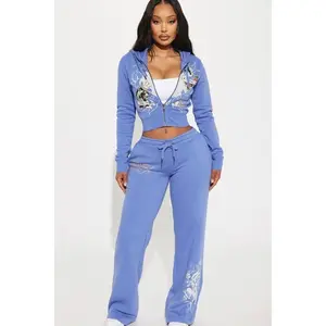 Ed Hardy Free Bird Pant - Blue C