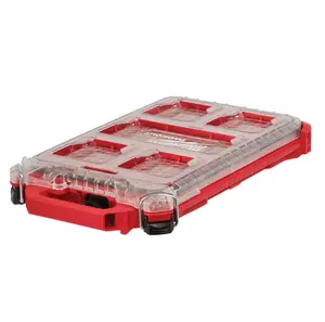 Milwaukee PACKOUT 5-Compartment Low Profile Tool & Parts Organizer. Item# 312652