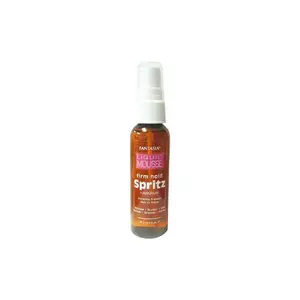 Fantasia Liquid Mousse Firm Hold Spritz 2 oz Haircare Gel Spray - Fast Drying, Humidity-Resistant, No Flaking, Travel Size