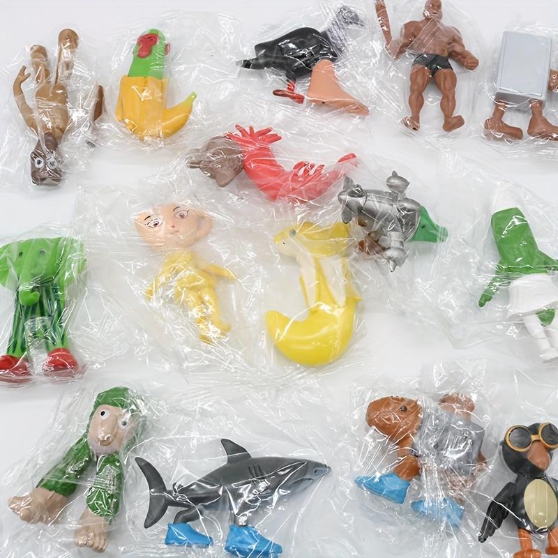 24-Piece Brainrot Animal Doll Set, Decorative Tongtongtung Toys for Desktop Decoration, Unique Gift Collection Item, Action Figure Set