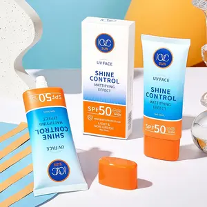 Facial Sunscreen, 3 Counts/set Gentle Sun Screen for Face and Body, Water Resistant Face Sun Screen, Skin Care Sun Protector Cream