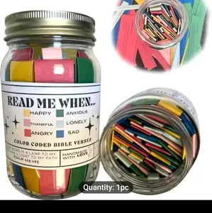 Bible theam emotional jars, daily affirmations from the Bible.