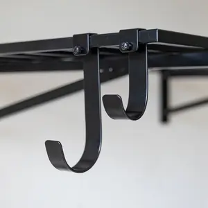 Bristol Wall Shelf Hooks 8-Pack for Versatile Wall Support and Organization