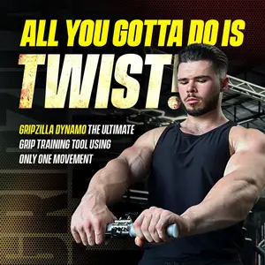 Gripzilla Dynamo Wrist and Forearm Roller