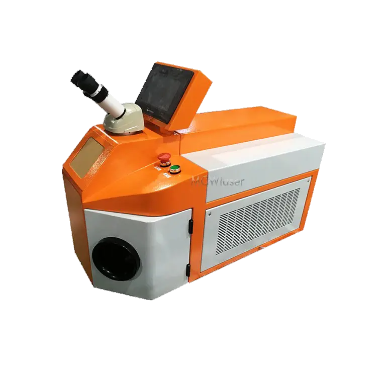 MCWlaser 120W Jewelry Laser Spot Welding Machine, Nd:YAG with LED Ring Light & Joystick for Gold/Silver. If unsuitable, contact us for other solutions!