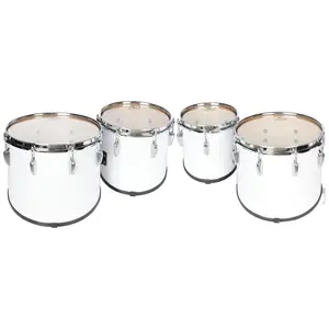 Pearl 8+10+12+13 Finalist Marching Tenor Set in #33 Pure White (FMTB8023/A33)