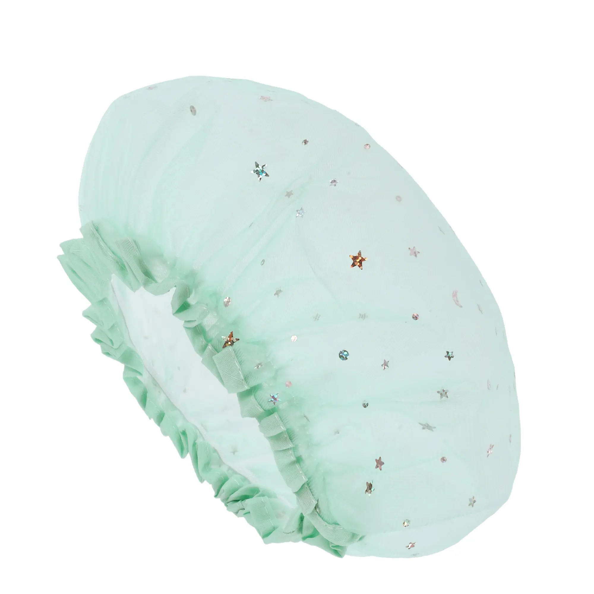 Unique Bargains 1pc Women's Portable Shower Cap for Bathroom Business Travel