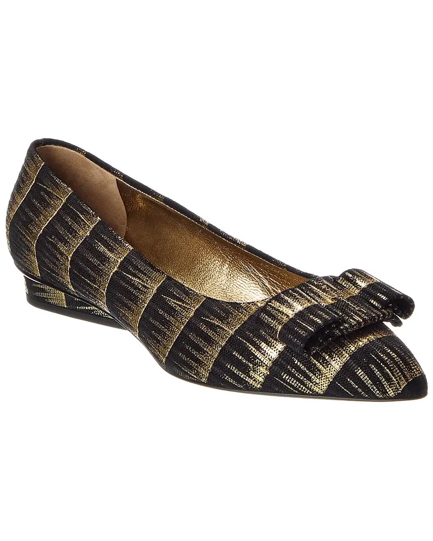 Ferragamo Viva Leather Flat